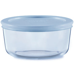Pyrex® Simply Store® Tinted 2-cup Round Storage with Plastic Lid, Blue