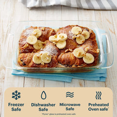 Pyrex® Easy Grab® 3-quart Glass Baking Dish
