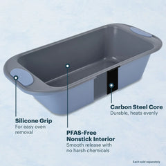 Pyrex® Metal Bakeware 3-Piece Large Cookie Sheet Set in Cerulean